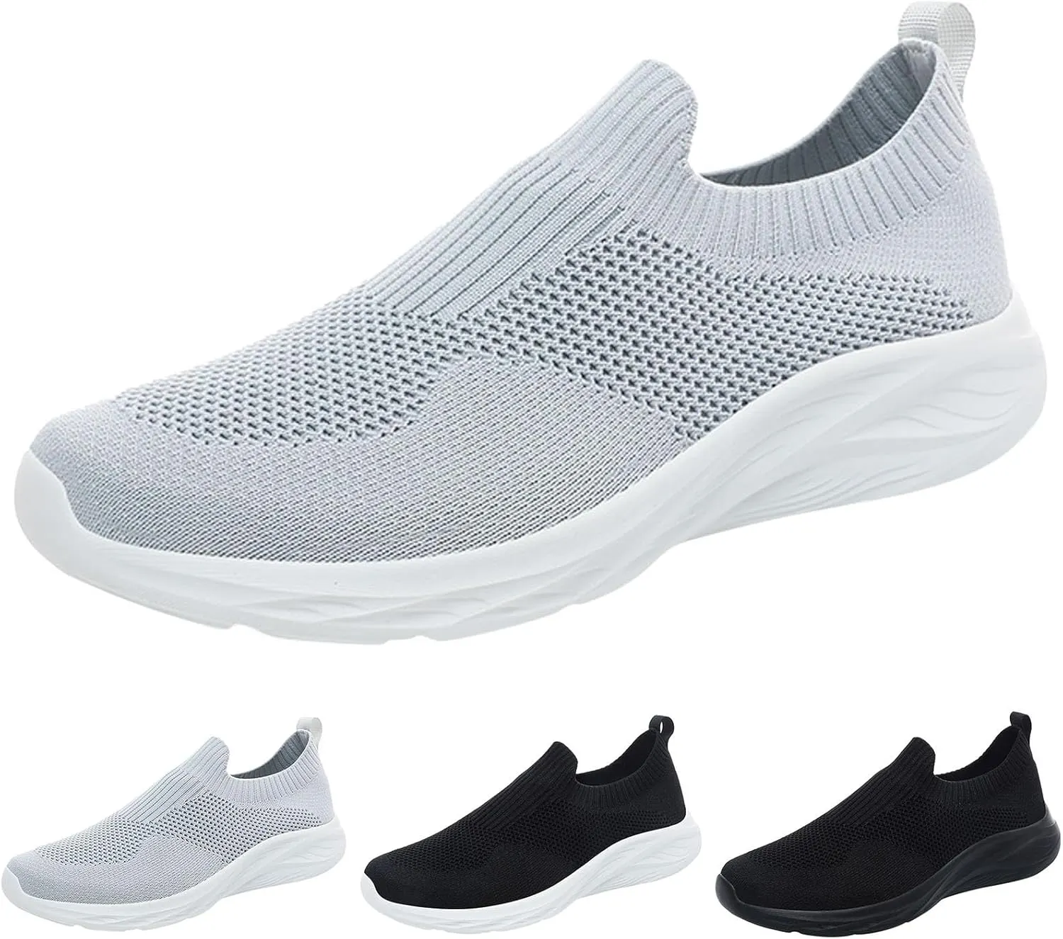Men Sports Shoes Fashionable New Pattern Simple Pure Color Breathable Comfortable Lightweight Winter Sneaker Men