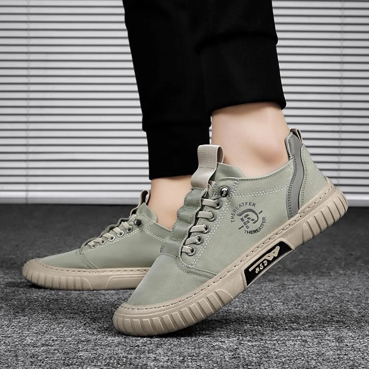 Mens Athletic Shoes Mens Tennis Shoes Slip on Shoe for Men Walking Shoe for Men Casual Mesh Sneaker