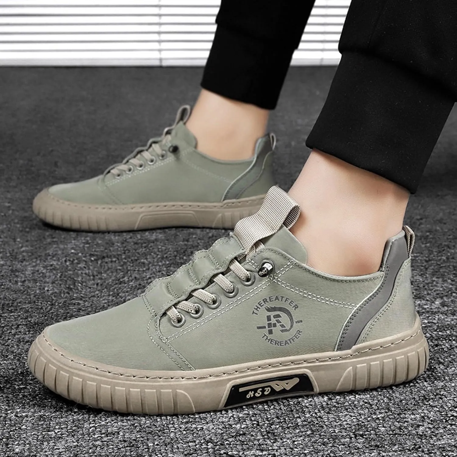 Mens Athletic Shoes Mens Tennis Shoes Slip on Shoe for Men Walking Shoe for Men Casual Mesh Sneaker