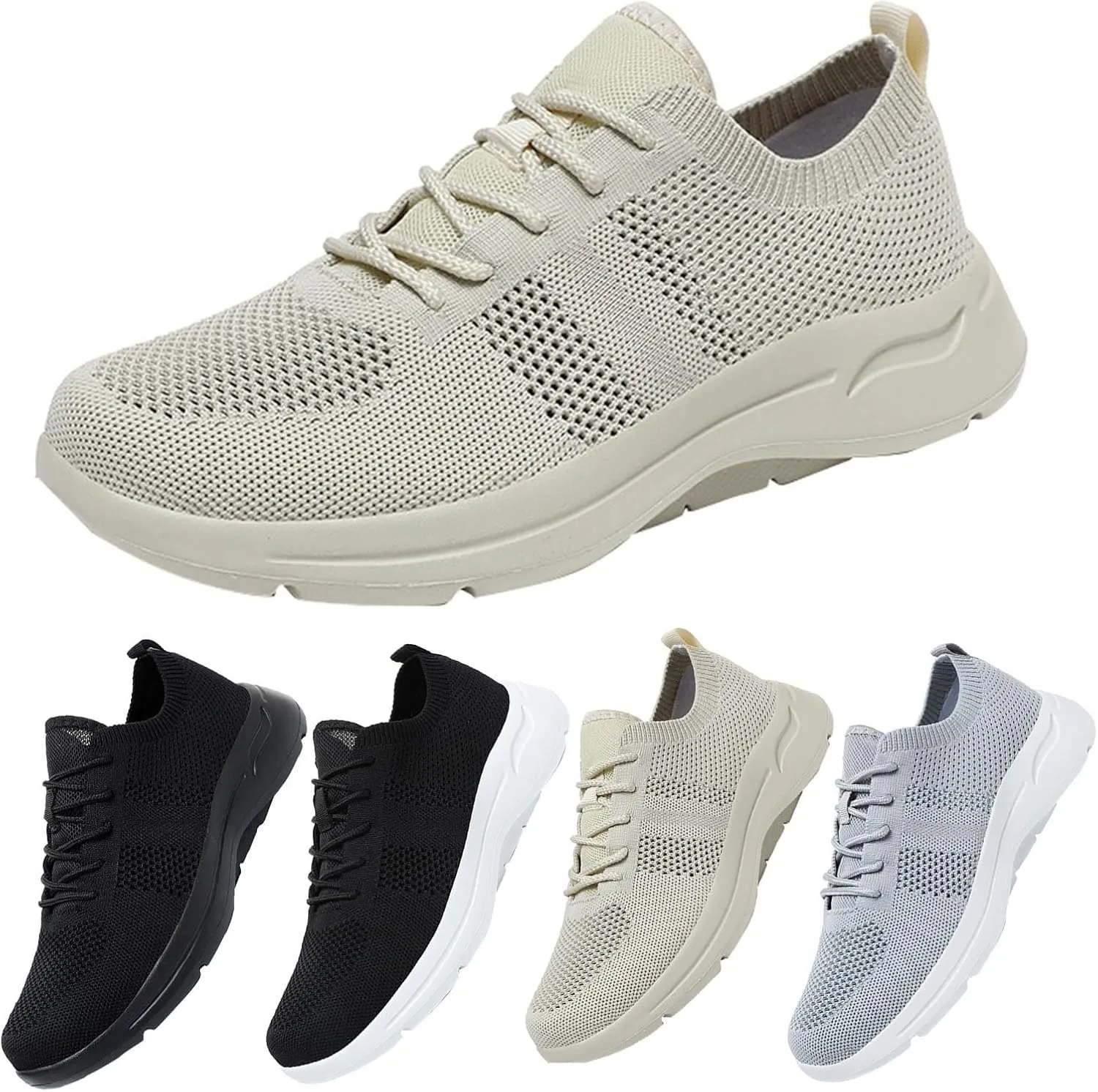 Men's Casual Dress Shoes Comfort Walking Shoes Mesh Mens Dress Shoes Wide Width Ladies Casual Shoes High Top Sneakers Steel Toe Tennis Shoe Loafers Shoe