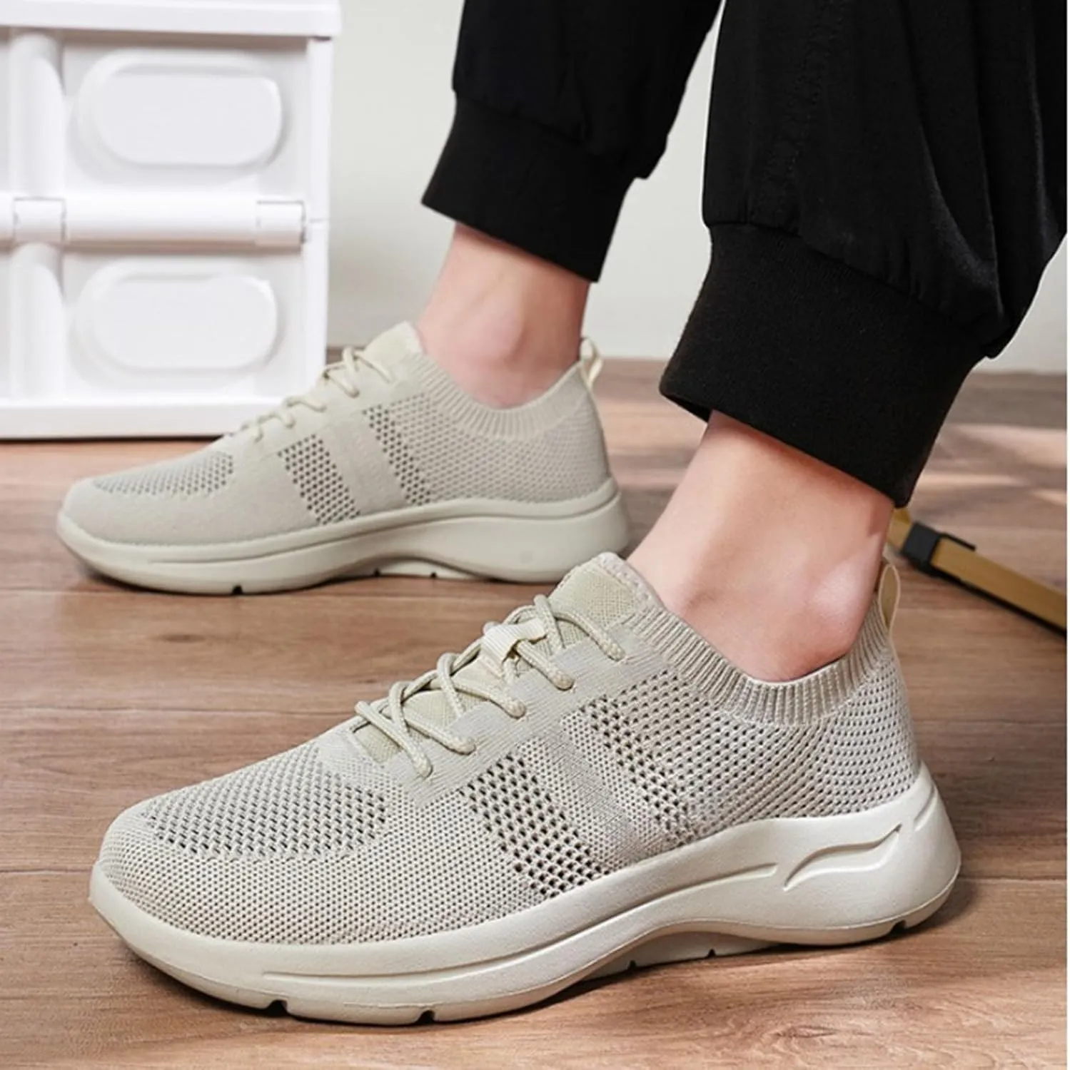 Men's Casual Dress Shoes Comfort Walking Shoes Mesh Mens Dress Shoes Wide Width Ladies Casual Shoes High Top Sneakers Steel Toe Tennis Shoe Loafers Shoe