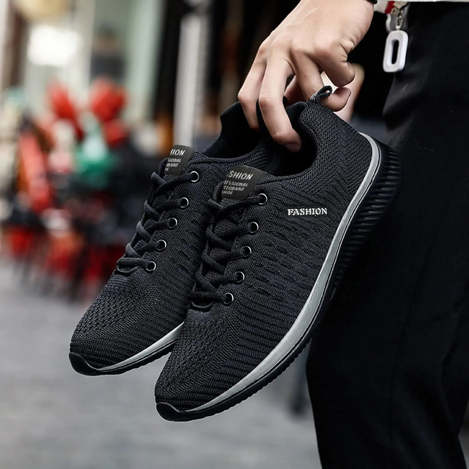 Men's Casual Dress Sneakers Oxfords Business Mesh Breathable Tennis Shoes Men Sports Ladies Casual Shoes Women's Fashion Sneakers Slip On Tennis Shoe Trainers Shoe