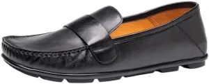 Men's Casual Loafers Slip On Leather Shoes Lightweight Driving Shoes Moccasins Classic Loafer Flats Boat Shoes Big Size