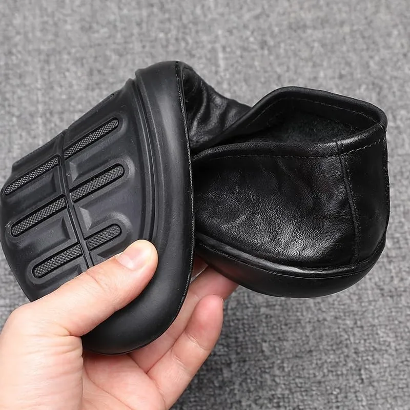 Men's Dress Comfort Loafer Mens Casual Loafers Slip On Leather Shoes Lightweight Driving Shoes Moccasins Classic Loafer Flats Boat Shoes