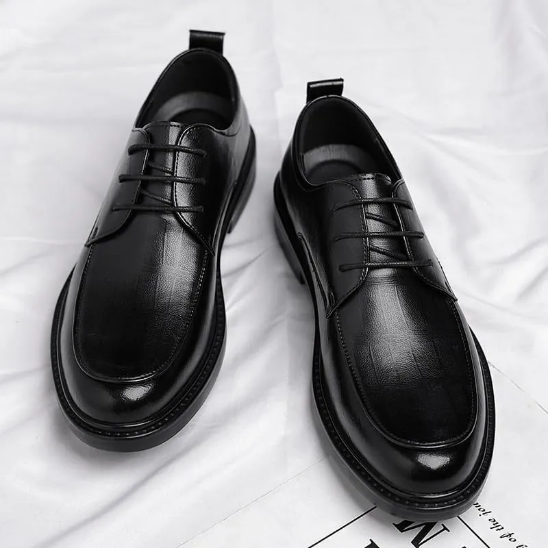 Men's Dress Shoes Classic Lace-up Formal Casual Business Mens Oxfords