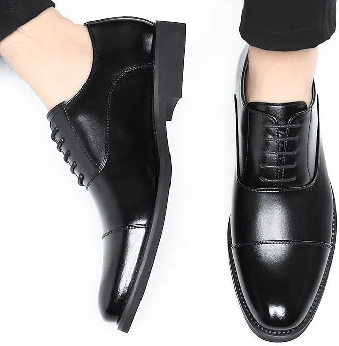 Men's Dress Shoes Men Formal Casual Business Wedding Work Loafers Classic Derby Shoes for Men