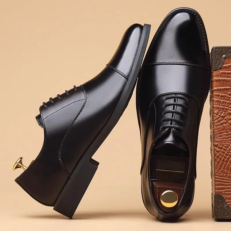 Men's Dress Shoes Men Formal Casual Business Wedding Work Loafers Classic Derby Shoes for Men
