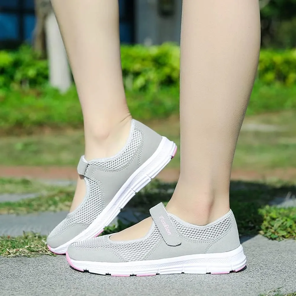 Mens Dress Shoes Mesh Breathable Women's Shoes Casual Women's Fashion Sneakers Women's Slip On Walking Running White Tennis Shoe Casual Loafers