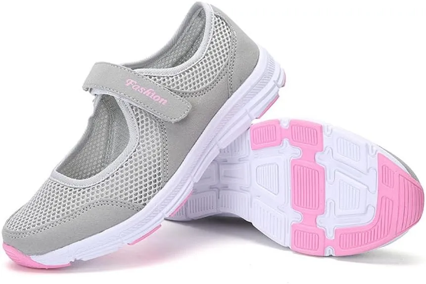 Mens Dress Shoes Mesh Breathable Women's Shoes Casual Women's Fashion Sneakers Women's Slip On Walking Running White Tennis Shoe Casual Loafers
