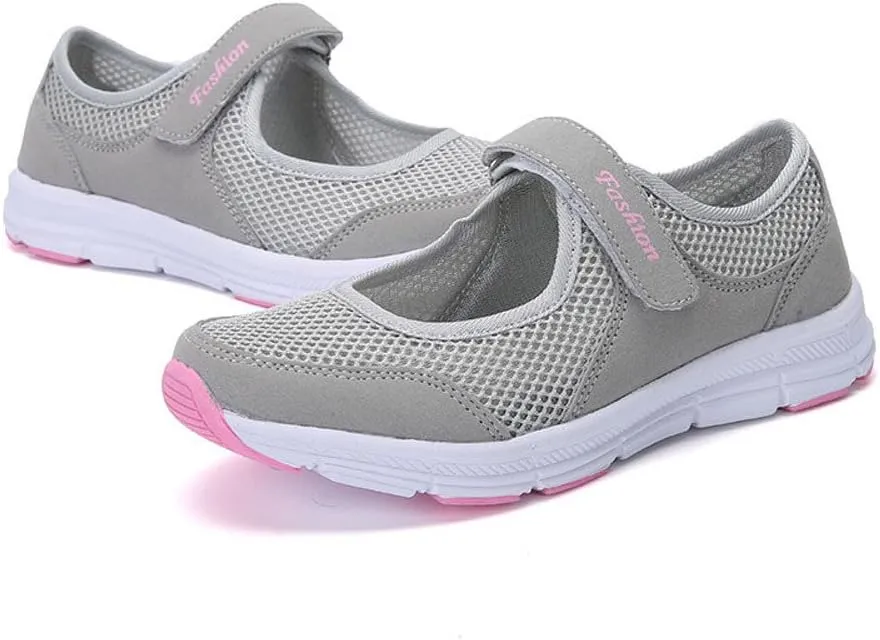 Mens Dress Shoes Mesh Breathable Women's Shoes Casual Women's Fashion Sneakers Women's Slip On Walking Running White Tennis Shoe Casual Loafers