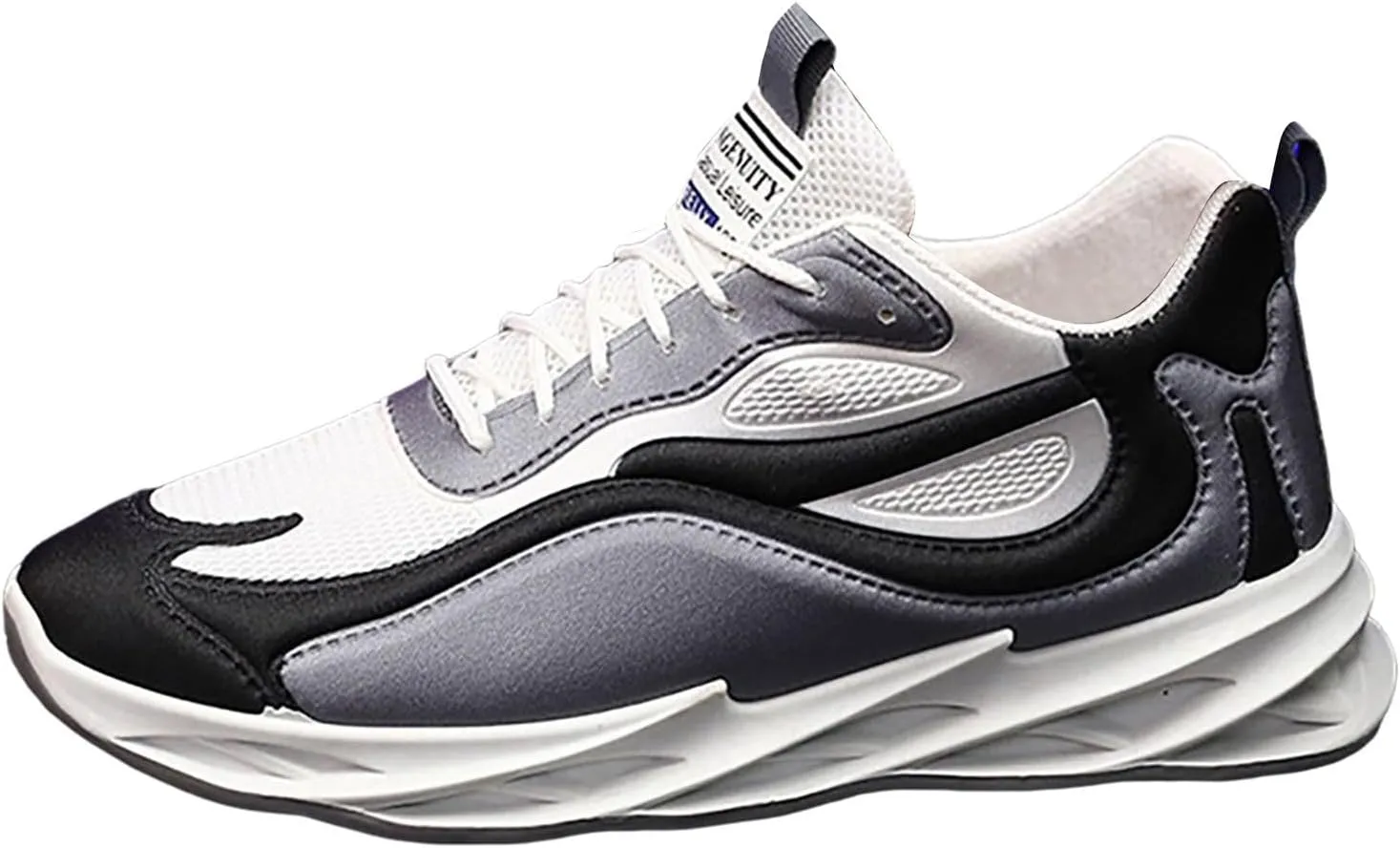 Men's Fashion Sneakers Mens Athletic Shoes Slip on Shoe for Men Tennis Shoe for Men Sport Mesh Sneaker