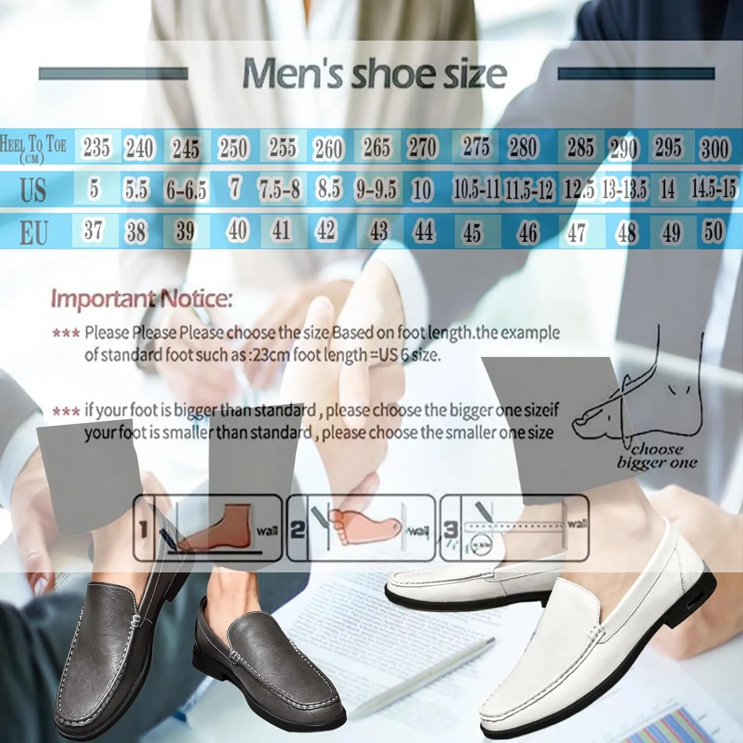 Men's Leather Loafers, Slip-on Dress Shoes, Comfortable Casual Driving Shoes, Men's Oxford, Suitable for Work, Business,Office and Other Occasions