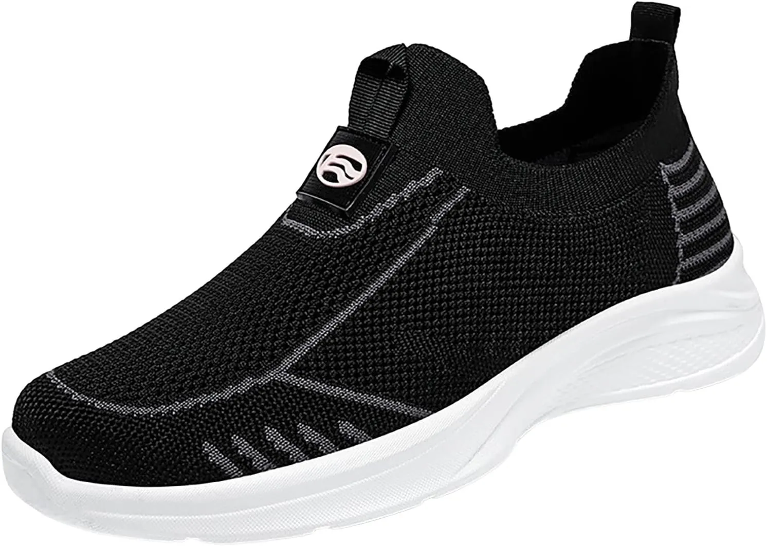 Men's New Flying Weave Walking Shoes Breathable and Comfortable Men's Casual Jogging Summer Sneaker