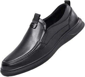 Men's Orthopedic Hands Free Slip ins Loafers Walking Shoes Comfortable Diabetic Supportive Loafer Shoes, Soft Plantar Fasciitis Arch Support Deck Shoes for Neuropathy