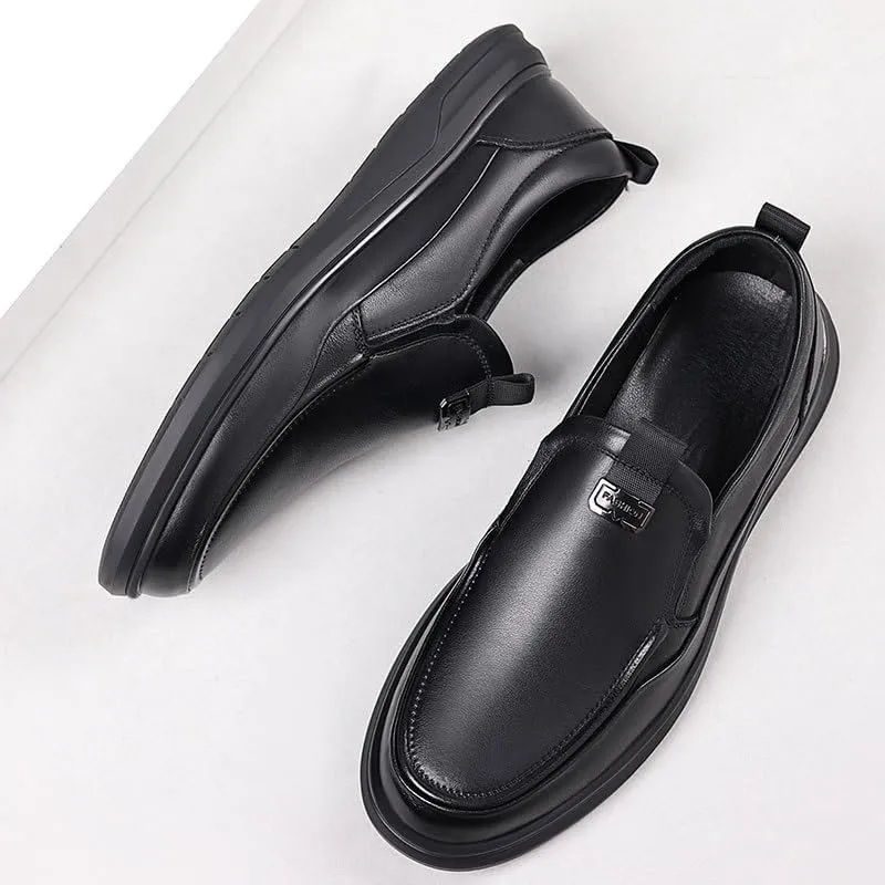 Men's Orthopedic Hands Free Slip ins Loafers Walking Shoes Comfortable Diabetic Supportive Loafer Shoes, Soft Plantar Fasciitis Arch Support Deck Shoes for Neuropathy