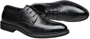 Men's Patent Leather Wingtip Brogue Oxford Shoes Dress Derby Perfect for Business Casual & Daily Wear