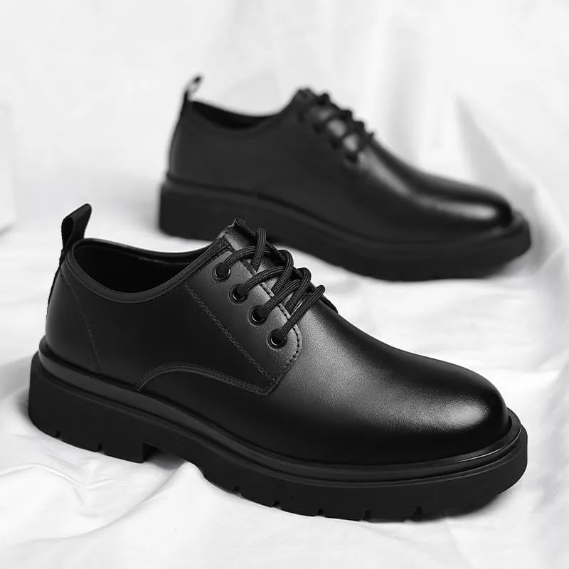 Men's Patent Leather Wingtip Brogue Oxford Shoes Perfect for Business Casual & Daily Wear