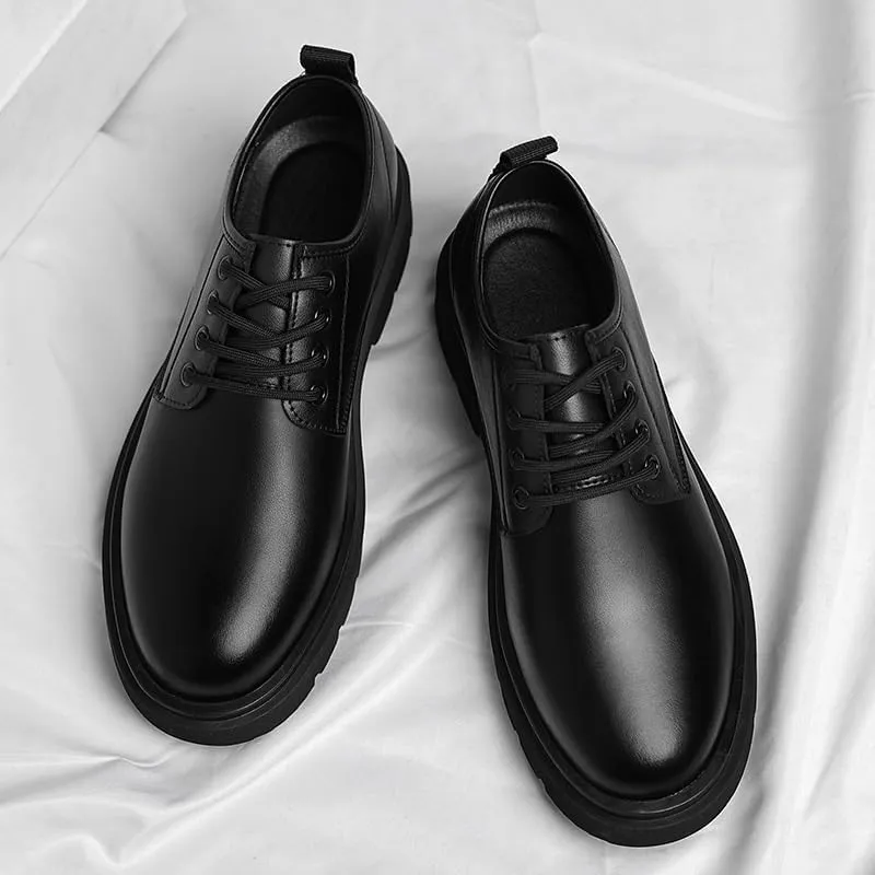 Men's Patent Leather Wingtip Brogue Oxford Shoes Perfect for Business Casual & Daily Wear