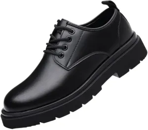 Men's Patent Leather Wingtip Brogue Oxford Shoes Perfect for Business Casual & Daily Wear