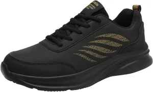 Mens Shoes Casual Leather Laace Up Solid Color Casual Fashion Simple Shoes Running Mens Sneaker Boots
