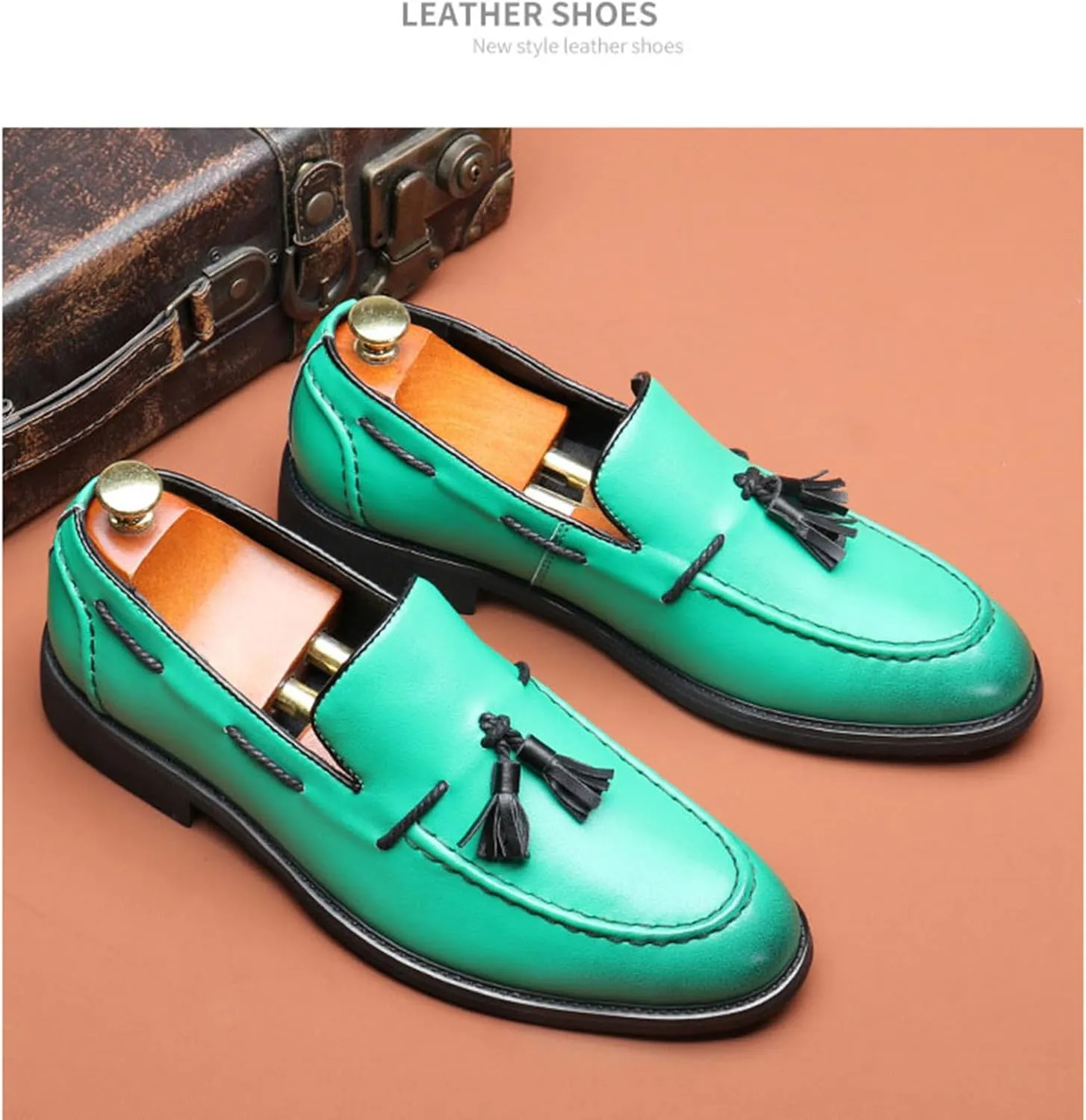 Men's Tassel Loafers Classic & Comfortable Slip-On Casual Driving Shoes for Men Versatile Style