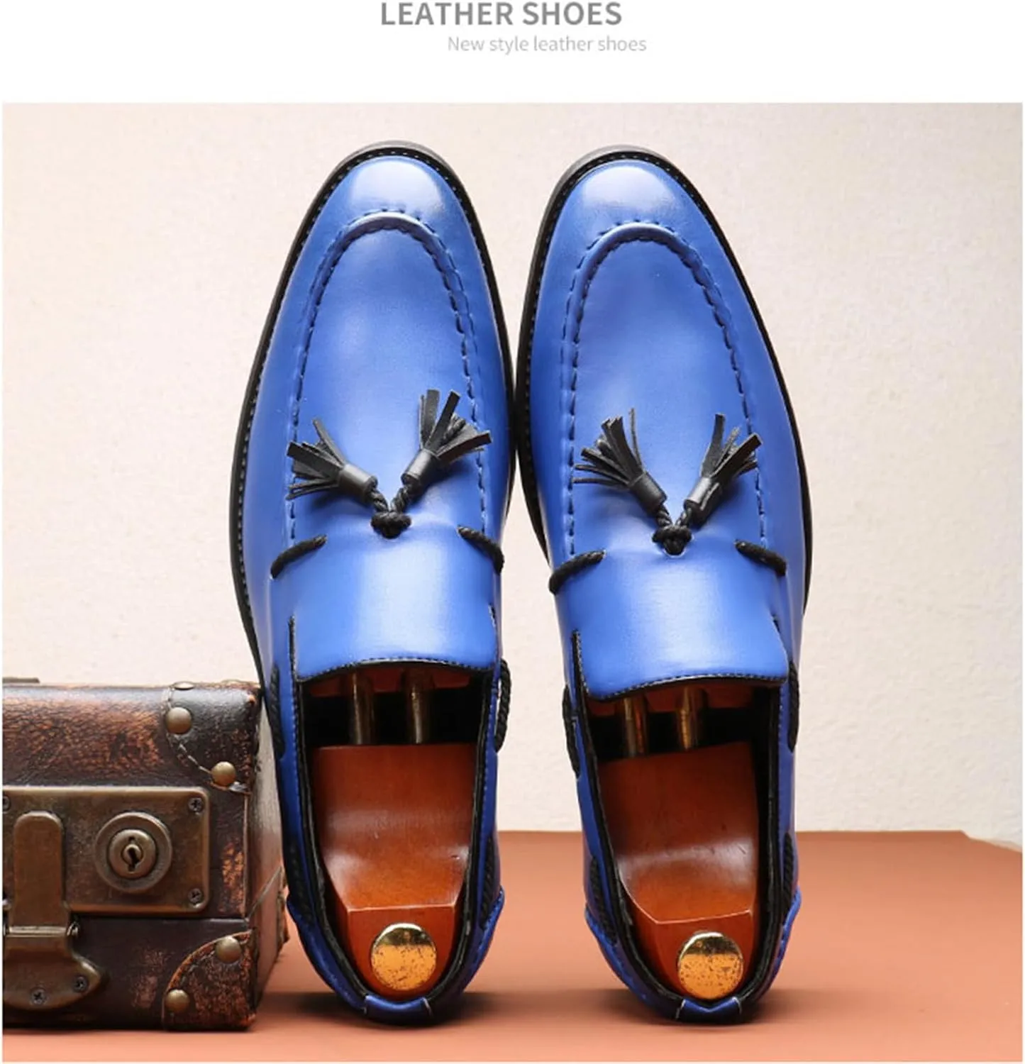Men's Tassel Loafers Classic & Comfortable Slip-On Casual Driving Shoes for Men Versatile Style