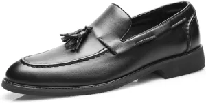 Men's Tassel Loafers Classic & Comfortable Slip-On Casual Driving Shoes for Men Versatile Style