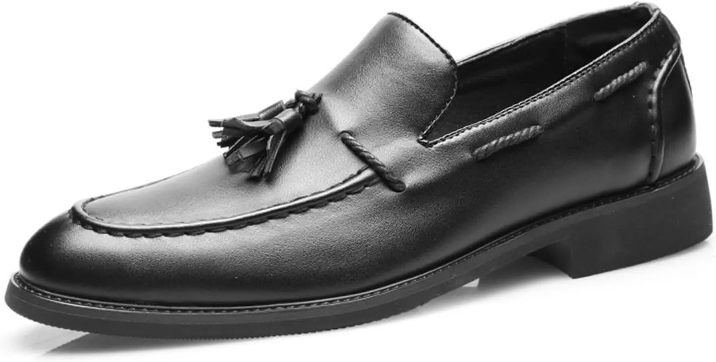 Men's Tassel Loafers Classic & Comfortable Slip-On Casual Driving Shoes for Men Versatile Style