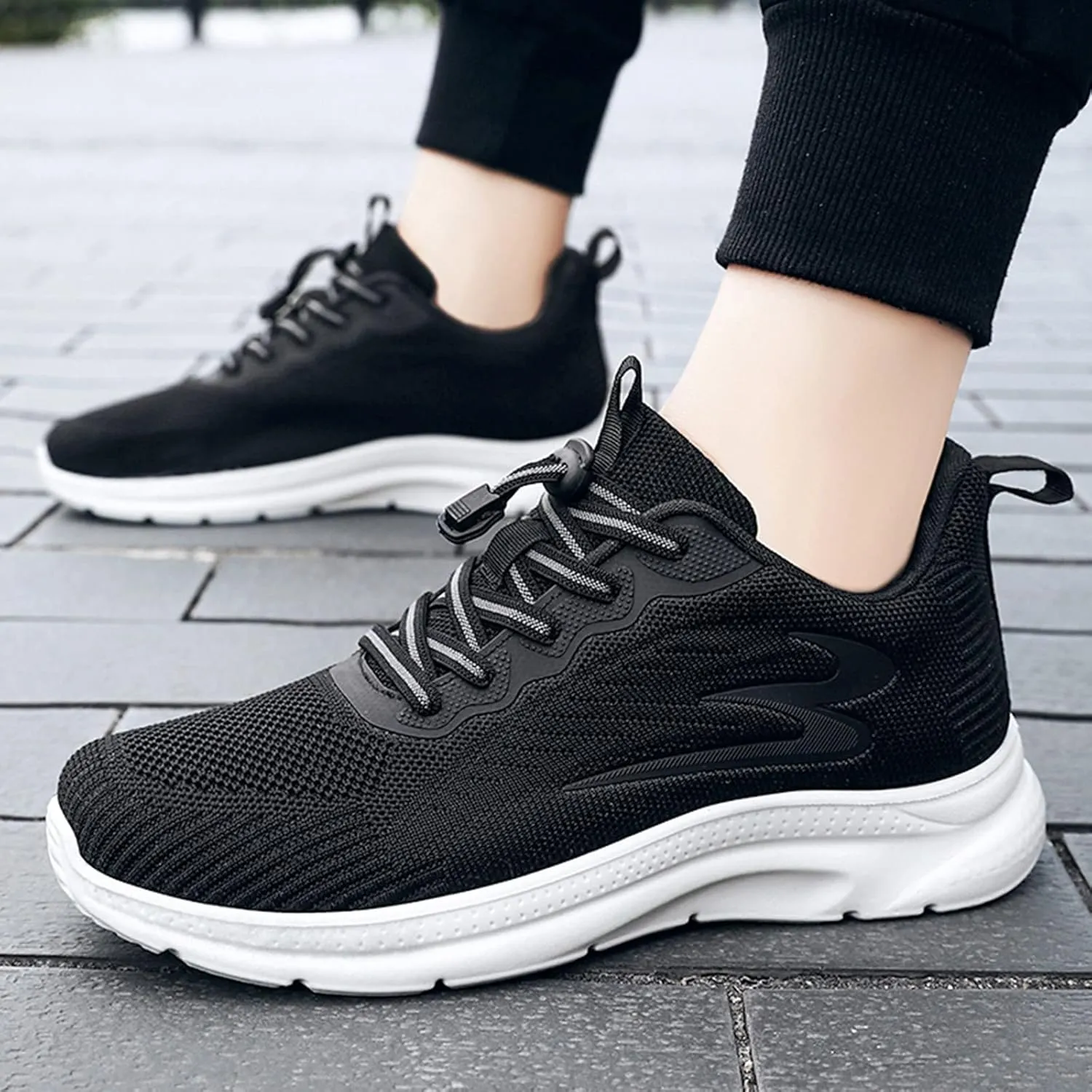 Mens Tennis Shoes Arch Support Shoes for Men Men’s Breathable Casual Walking Sneakers Work Casual Shoe Fashion Sneaker Brown Sneakers New