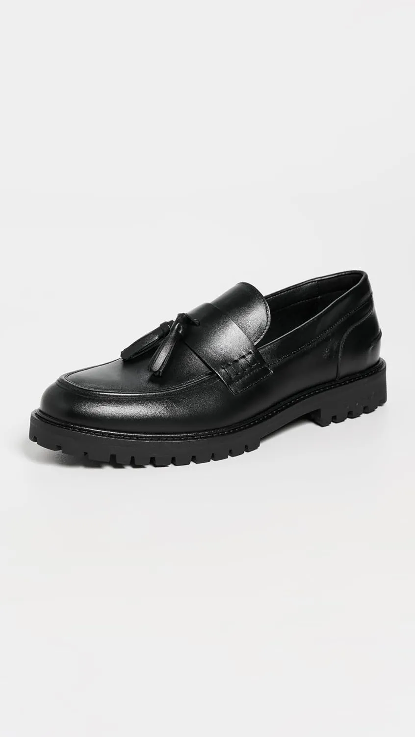 Men's Thatcher Leather Tassel Loafers