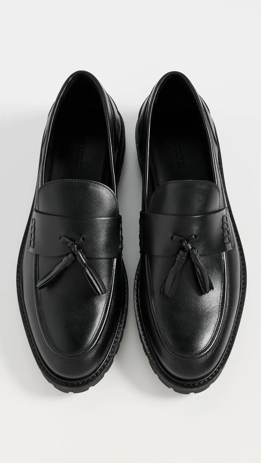 Men's Thatcher Leather Tassel Loafers