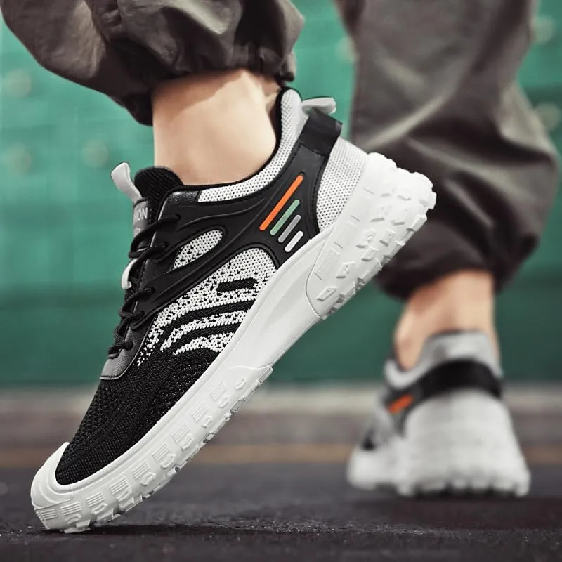 Men's Walking Shoes Breathable Sneakers Mesh Lightweight Running Shoes Fashion Casual Comfort Sneakers