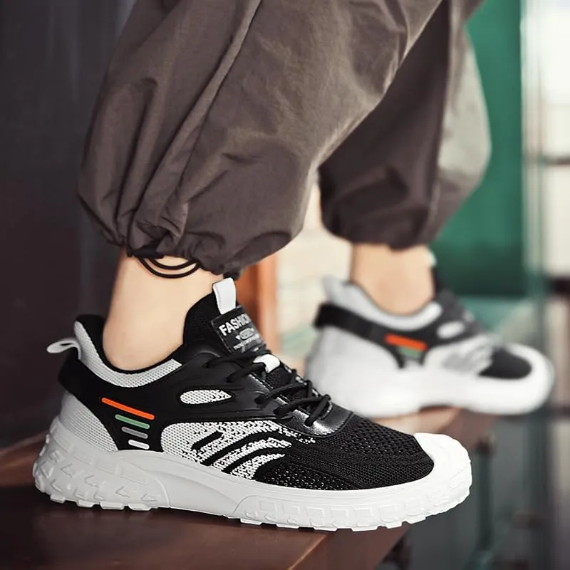 Men's Walking Shoes Breathable Sneakers Mesh Lightweight Running Shoes Fashion Casual Comfort Sneakers