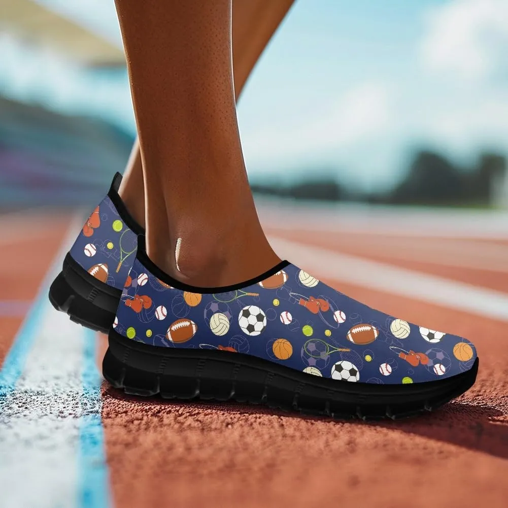 Micoklinlin Sneakers for Women Men Lightweight Running Shoes Sport Shoes Unisex Cute Printed Walking Shoes