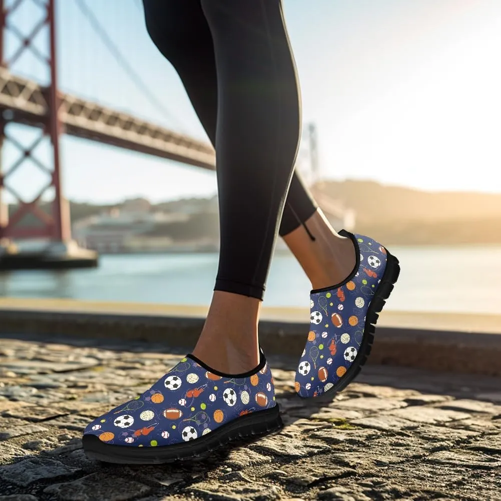 Micoklinlin Sneakers for Women Men Lightweight Running Shoes Sport Shoes Unisex Cute Printed Walking Shoes