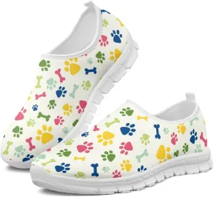 Micoklinlin Sneakers for Women Men Lightweight Running Shoes Sport Shoes Unisex Cute Printed Walking Shoes