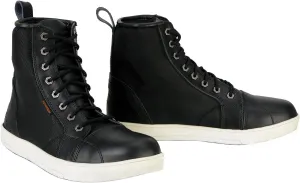 Milwaukee Leather MBM9004WP Men's Waterproof Black Leather Motorcycle Reinforced Street Riding Shoes w/Ankle Support - 11
