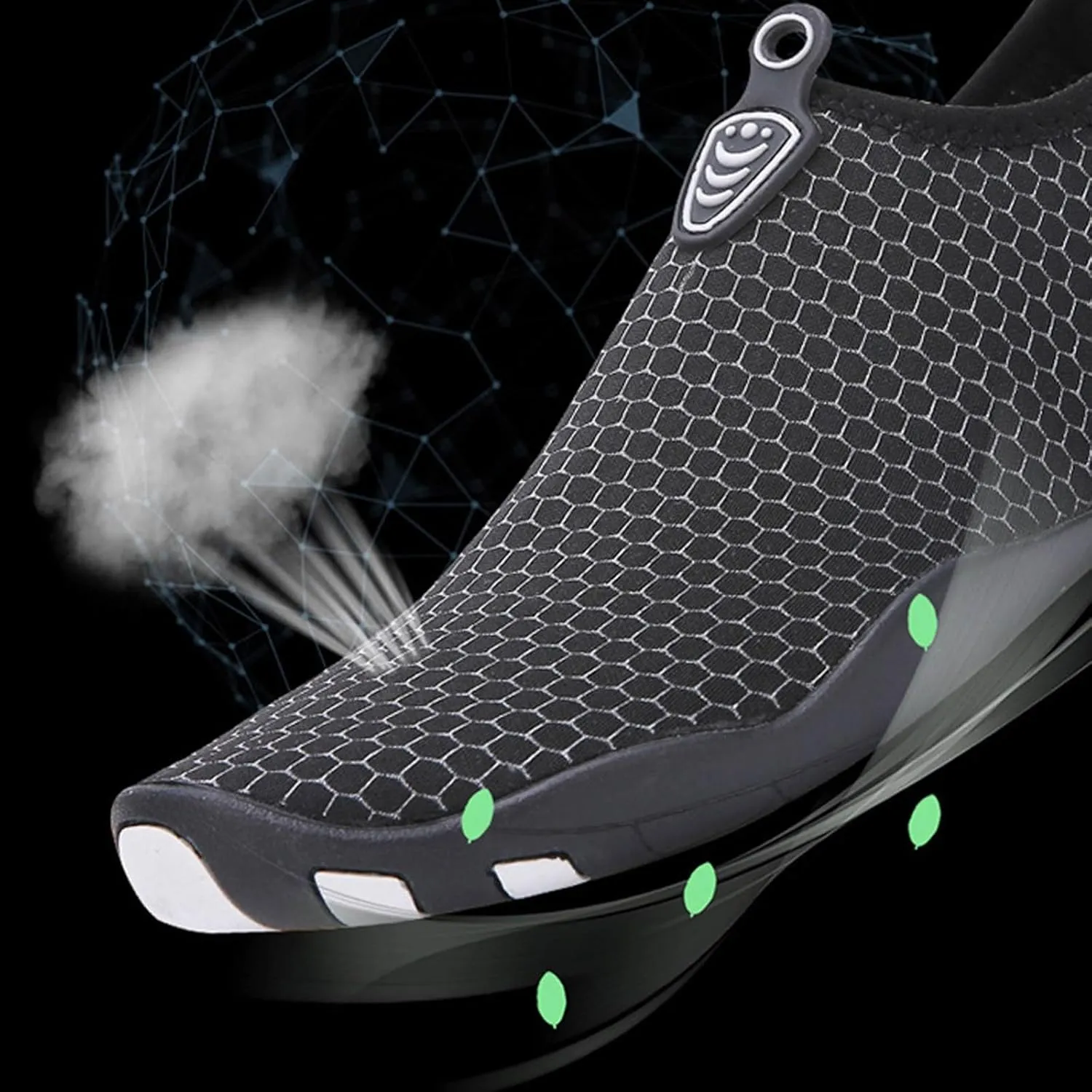 New River Tracing Shoes for Men and Women Fly Knitted Quick Drying Breathable Socks Fitness Beach Womens Water Shoe