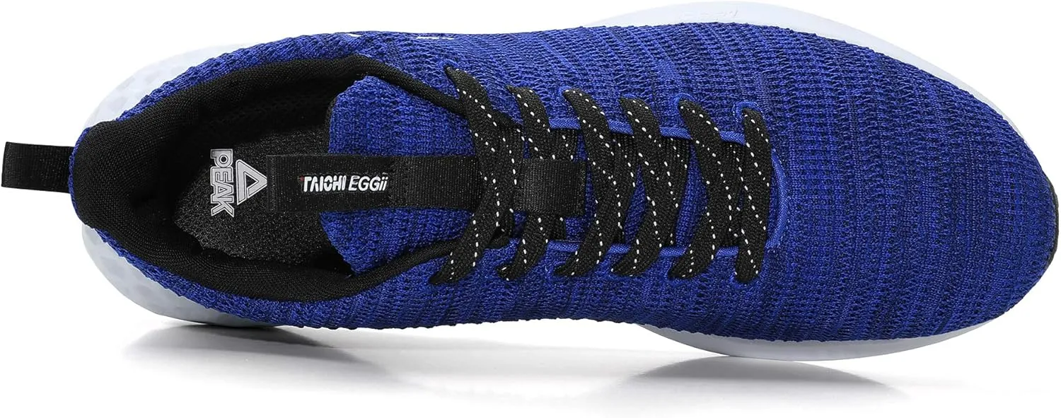 PEAK Taichi Mens Comfortable Lightweight Running Shoes - Taichi EGGII Cushioning Breathable Walking Sneakers for Casual Workout, Training, Fitness, Gym, Jogging