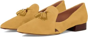 SHODENSE Women Tassel Loafer Flats Suede Slip On Pointed Closed Toe Flat Penny Loafers Dressy Ballerina Flats 4-11 M US