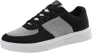 Shoes for Men Campus Shoes Mens Slip on Walking Blade Tennis Men's Tennis Racquet Sport Athletic Gym for Men White Sneakers Leather