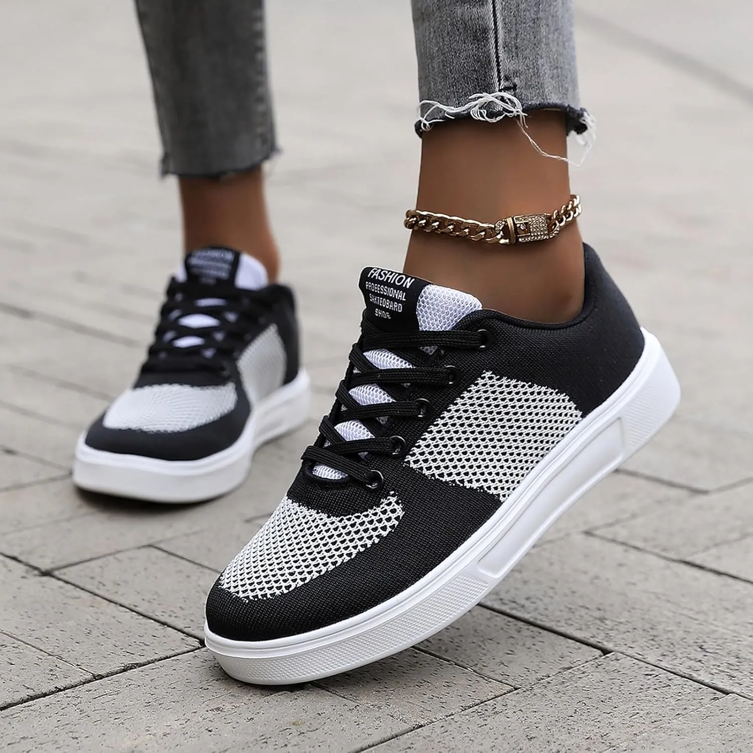Shoes for Men Campus Shoes Mens Slip on Walking Blade Tennis Men's Tennis Racquet Sport Athletic Gym for Men White Sneakers Leather