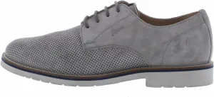Sioux Men's Derby Oxford Flat, Cemento, 10