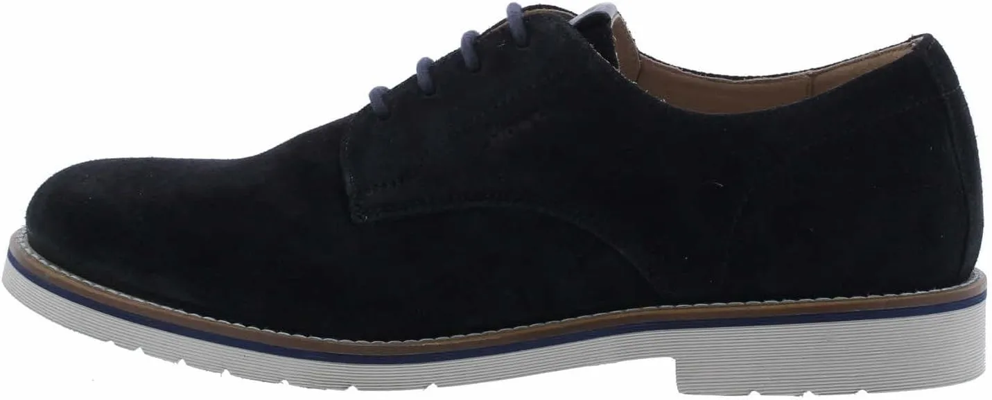 Sioux Men's Derby Oxford Flat, darkblue, 11.5