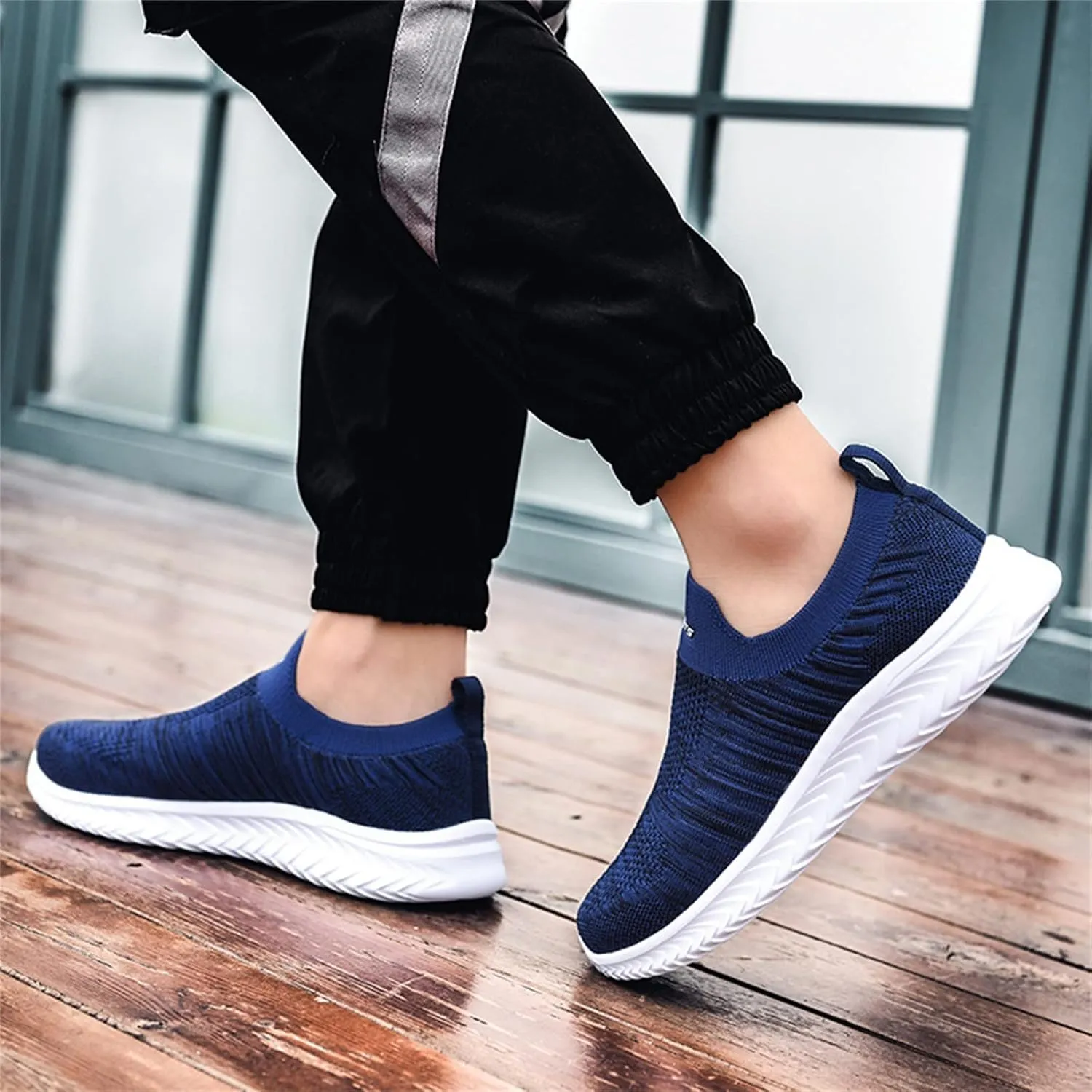 Sneakers for Women Running Shoes Slip On Casual Tennis Shoes Men Fashion Ladies Casual Shoes Black Sneakers White Tennis Shoe Loafers Dress Shoe