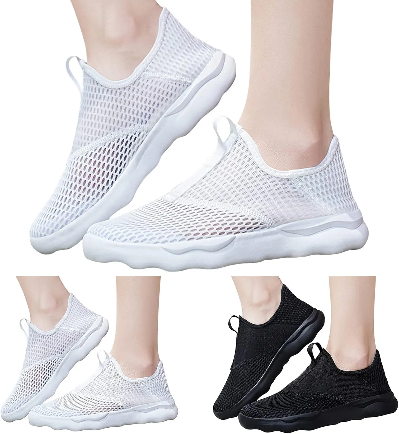 Tennis Shoes Men Barefoot Shoes Men Men's Hands Free Slip On Sneaker Lightweight Breathable Walking Gym Tennis Athletic Footwear Slip on Sneakers