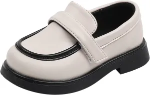 Toddler Boys Girls Dress Shoes PU Leather Wedding School Loafer Boys Dress Shoes Children Leather Shoes Quilted