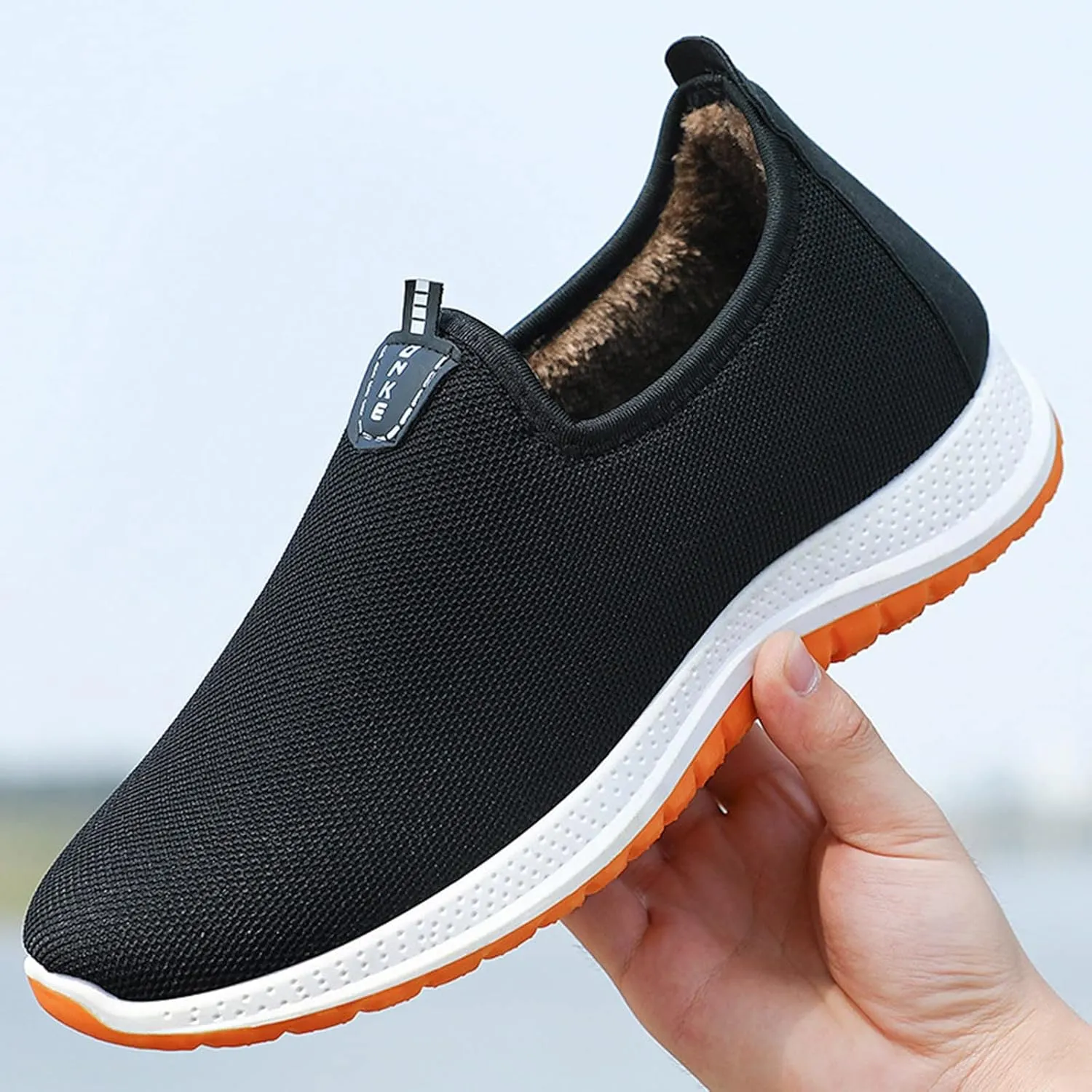 Winter Cotton Shoes Plush Thickened Cotton Shoes Old Cloth Man Casual and Fashion Men's Go Walk Max Sneaker