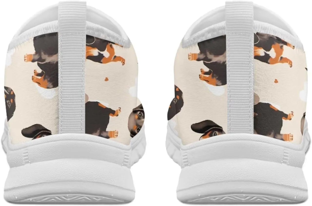 Women Training Sneaker Lightweight Running Shoes Casual Slip on Loafers Walking Shoes
