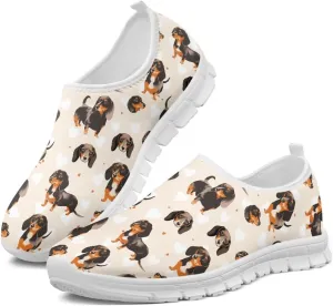 Women Training Sneaker Lightweight Running Shoes Casual Slip on Loafers Walking Shoes